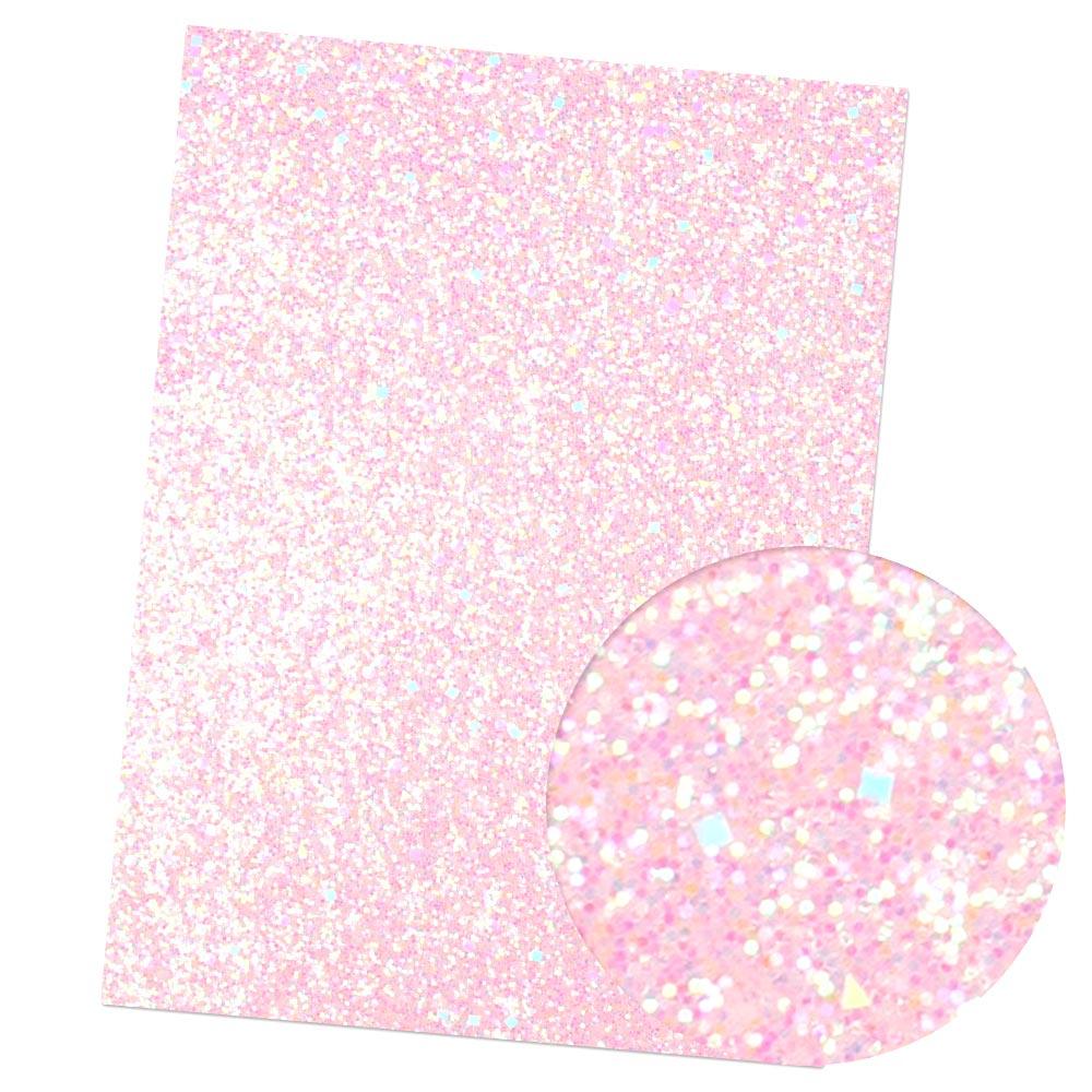 Lisslune | Iridescent Rainbow Glitter Vinyl Craft Roll - Creative Gloss Set