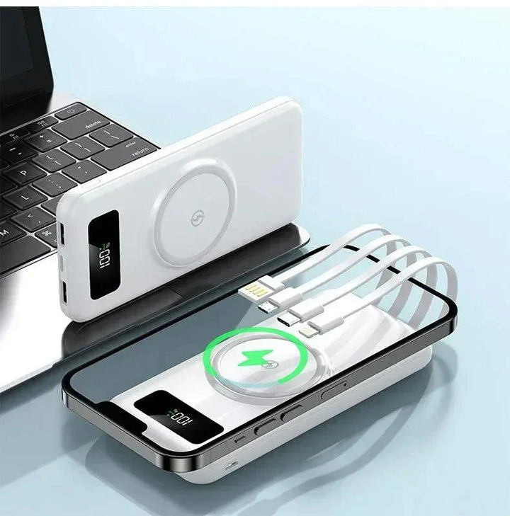 Lisslune | Ultra-High Capacity 200000 mAh Wireless Charger with Fast Charging and LED Display - Your Ultimate Power Companion