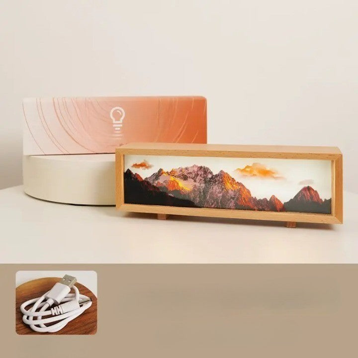 Lisslune | Dream Aura Interactive Desktop Artsy Canvas Lamp