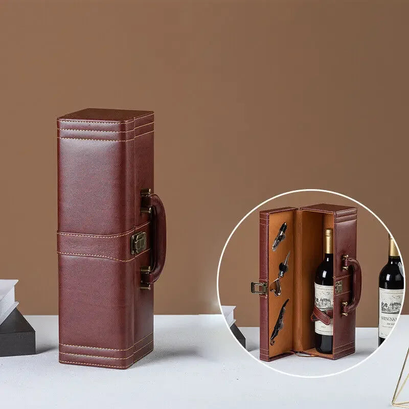 Lisslune | Luxury Wine Case - Stylish Storage for Wine and Accessories