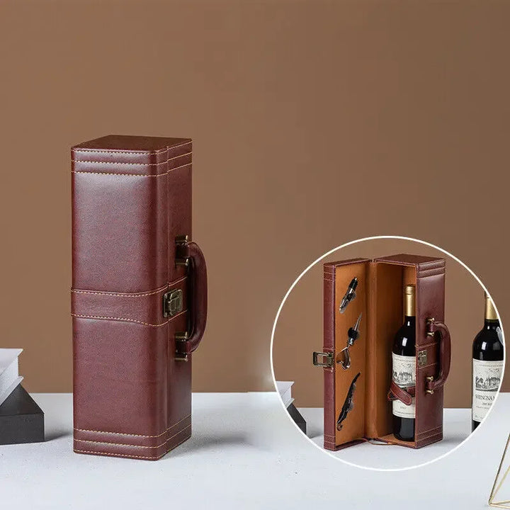 Lisslune | Luxury Wine Case - Stylish Storage for Wine and Accessories