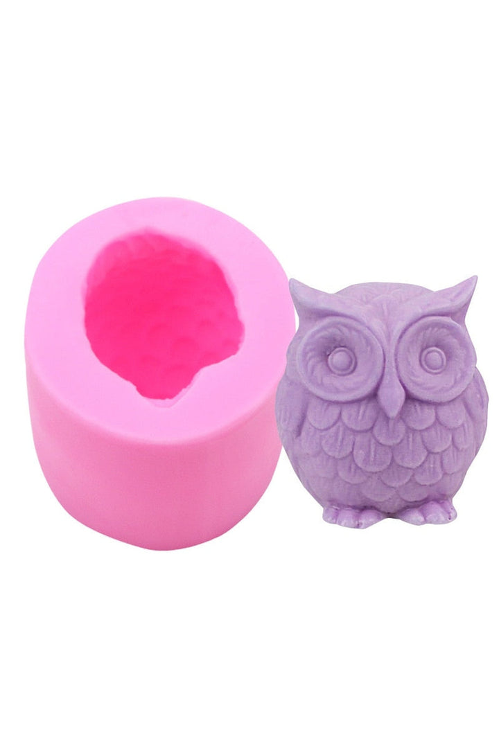 Lisslune | Owl Design Candle Shape