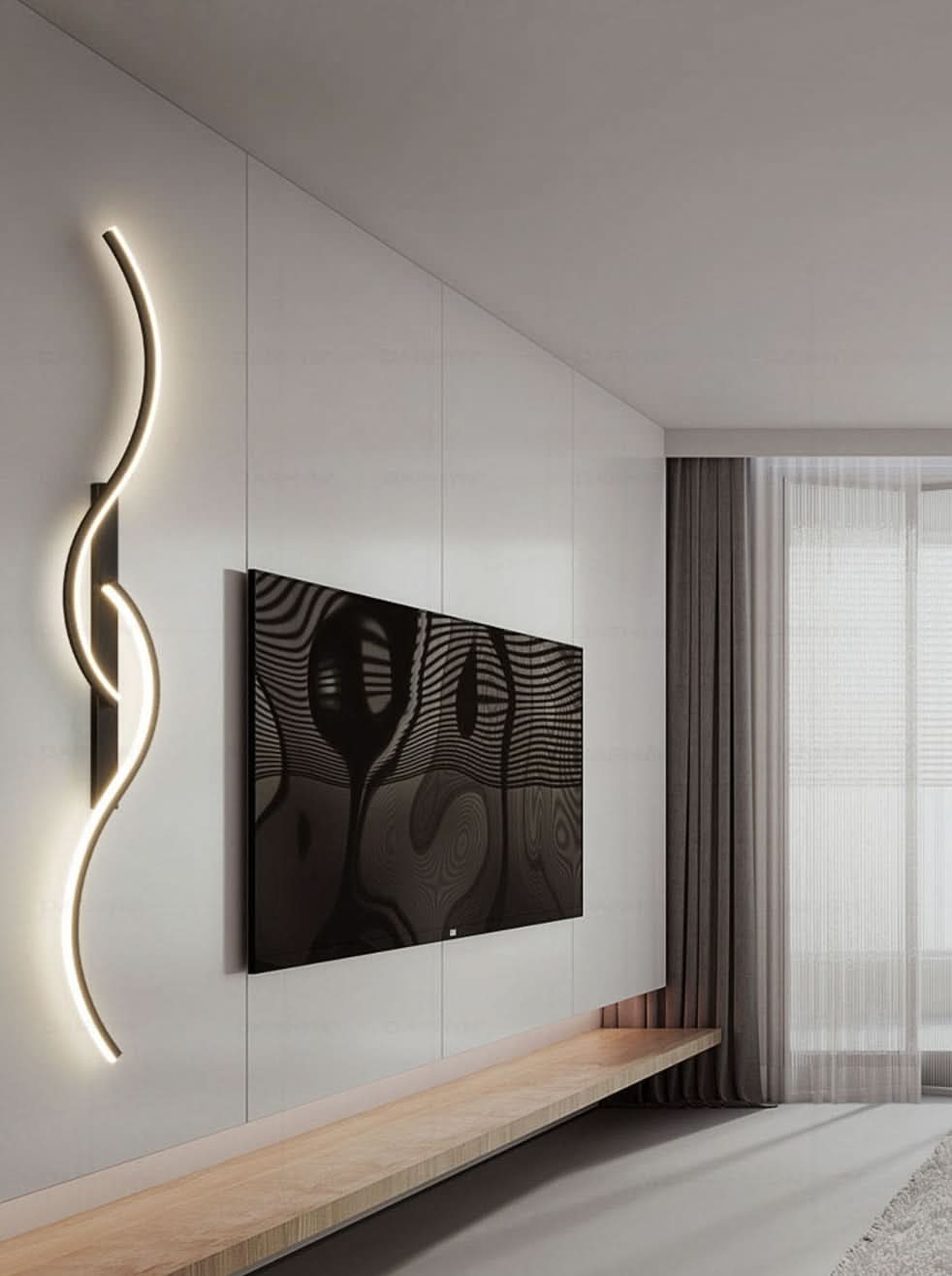 Lisslune | GlowCraft LED Wall Light – Modern Design