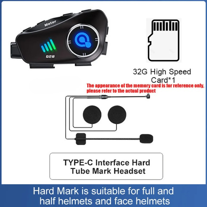 Lisslune | Bluetooth Motorcycle Helmet Camera 1080P HD Waterproof – ApexRide