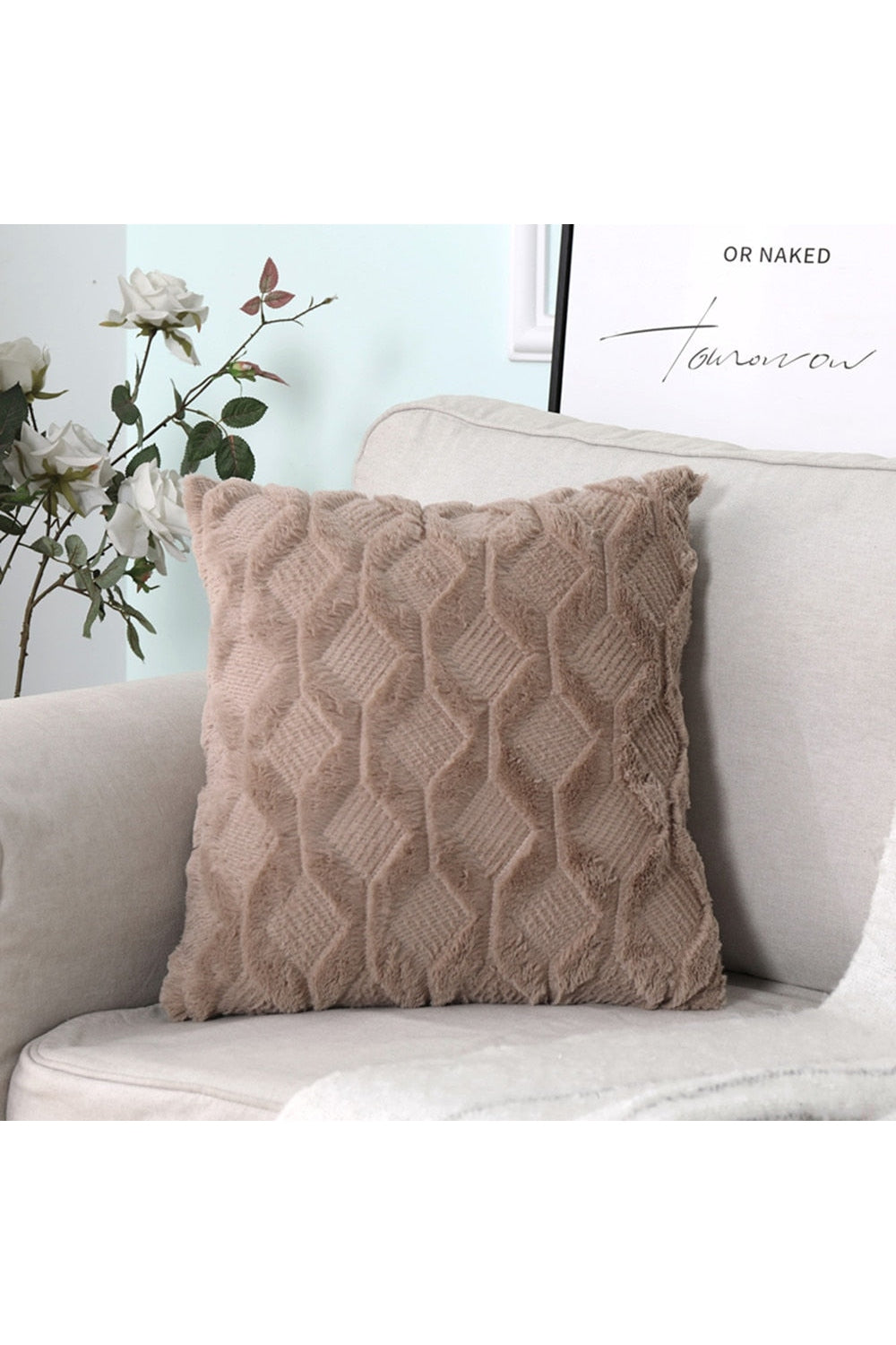 Lisslune | Rattan Plush Pillowcase