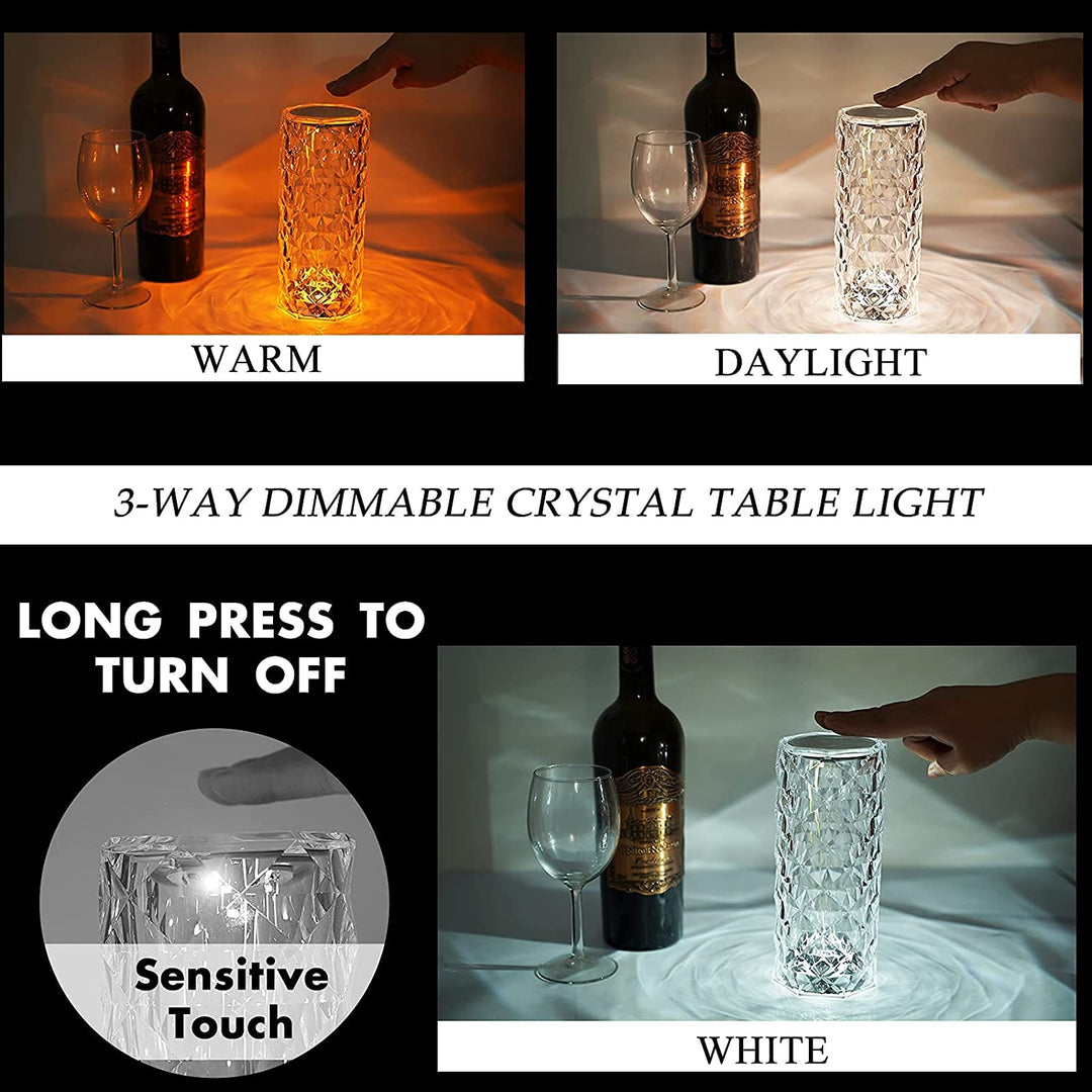 Lisslune | Elegant Atmosphere Crystal Night Light