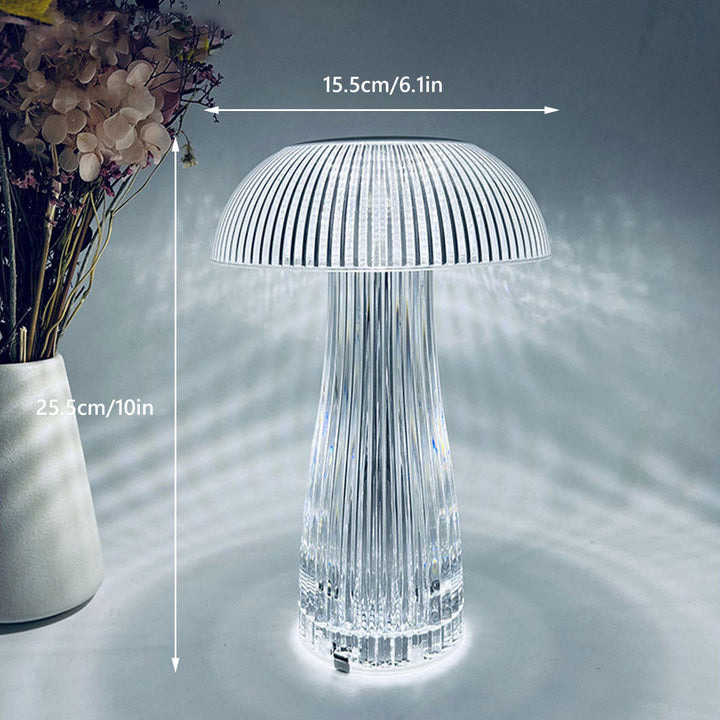 Lisslune | Rechargeable Led Mushroom Table Lamp
