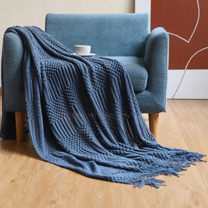 Lisslune | Nordic Style Dick Knitted Blanket