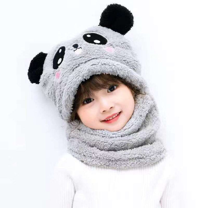 Lisslune | Bear children's hat with scarf and ears