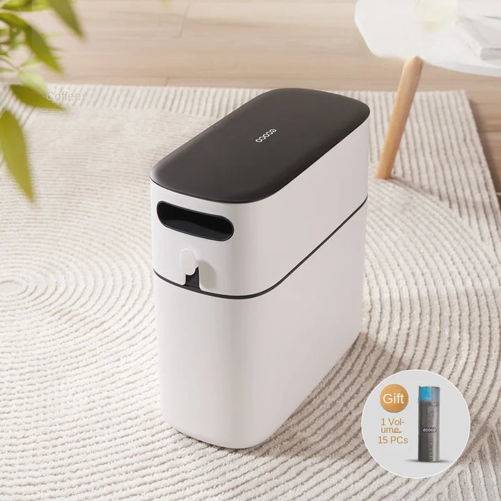 Lisslune | Smart Dispose Auto Wrap Trash Can