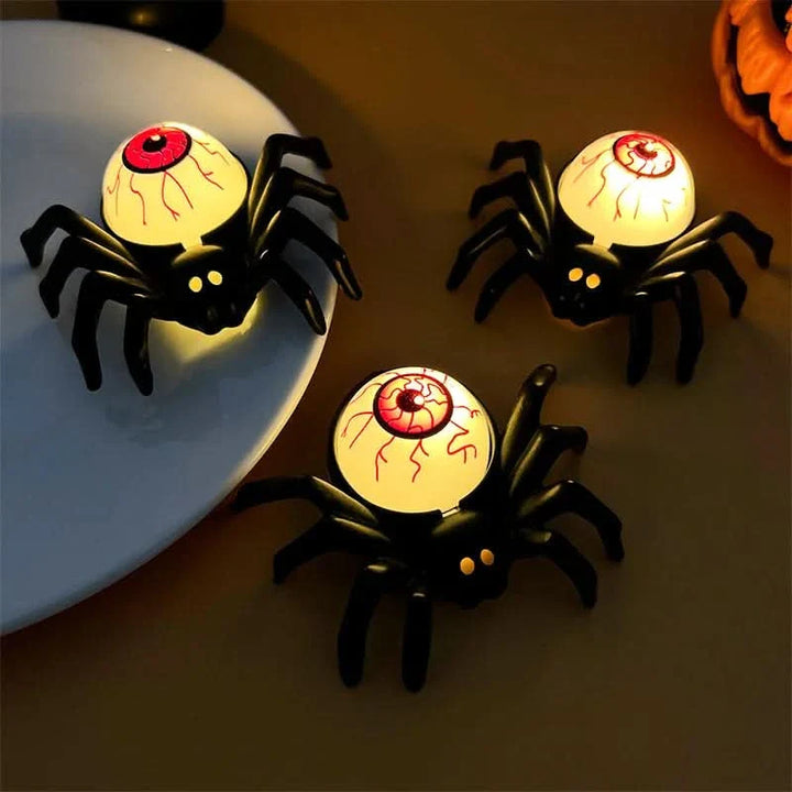 Lisslune | Halloween LED Skull & Spider Lamp – Spooky Home Decor