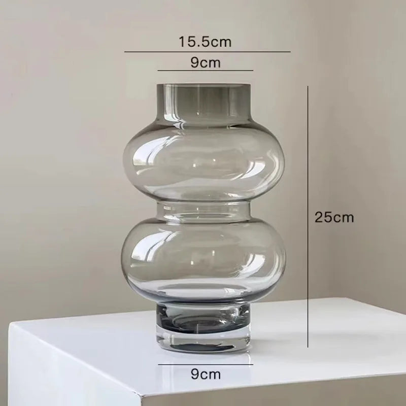 Lisslune | Chubby 2-stage glass vase