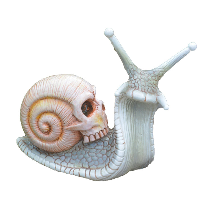 Lisslune | Snail Skull Halloween Patio Sculpture