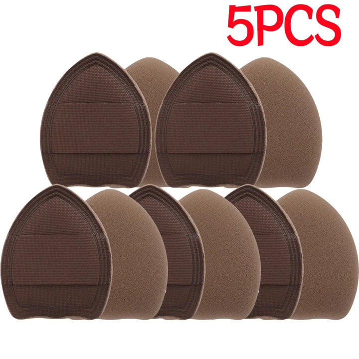 Rynx |10PCS Mini Sponge Powder Puff Thick Fingertip Cosmetic Puff Usable Dry and Wet Make-up Sponge Foundation Concealer Make-up Tools