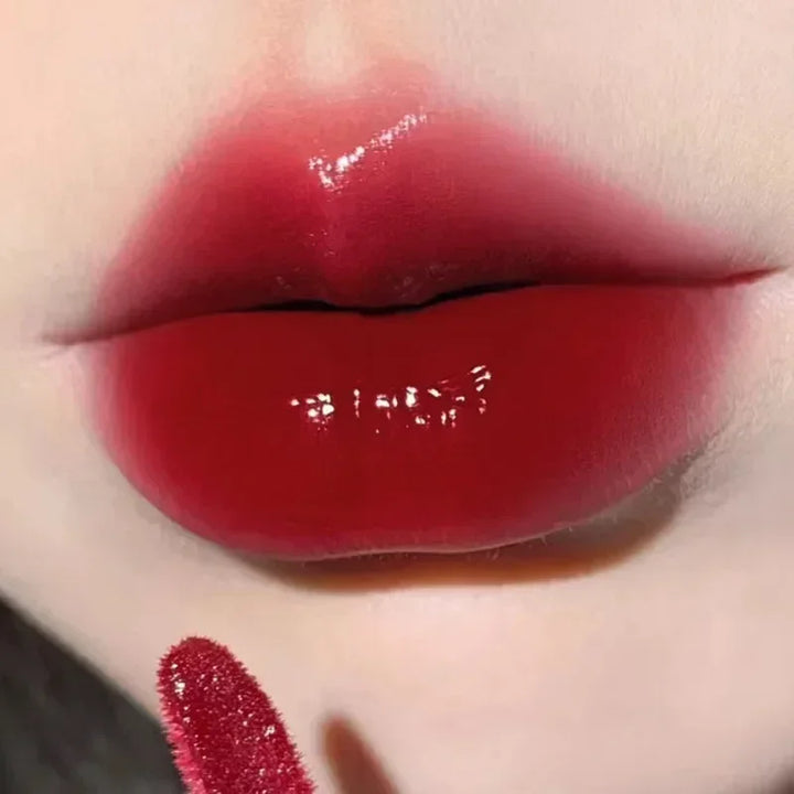 Rynx | Mirror Moisture Lip Jelly Long-lasting Transparent Jelly Black Tea Brown Lipstick Liquid Lipstick Lips Korean Makeup Cosmetics