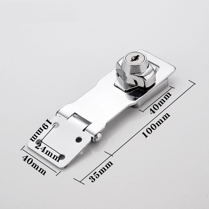 Lisslune | Cabinet Secure Stainless Steel Heavy Duty Drawer Lock