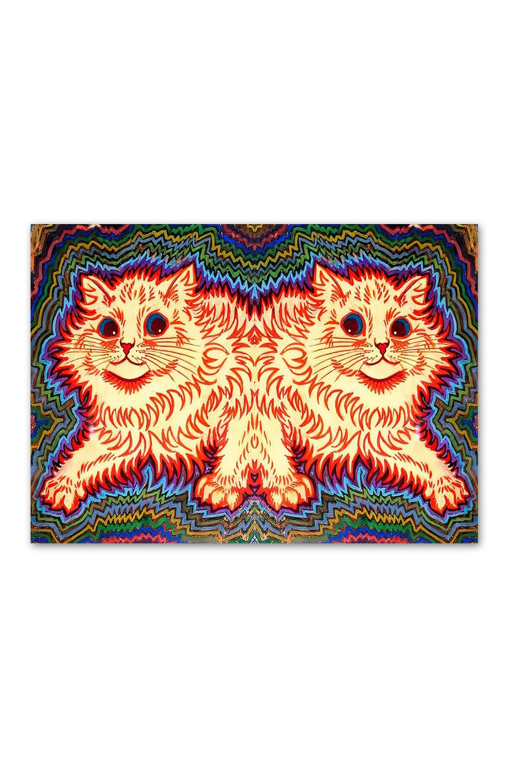 Lisslune | Wain Cats Psychedelic Poster