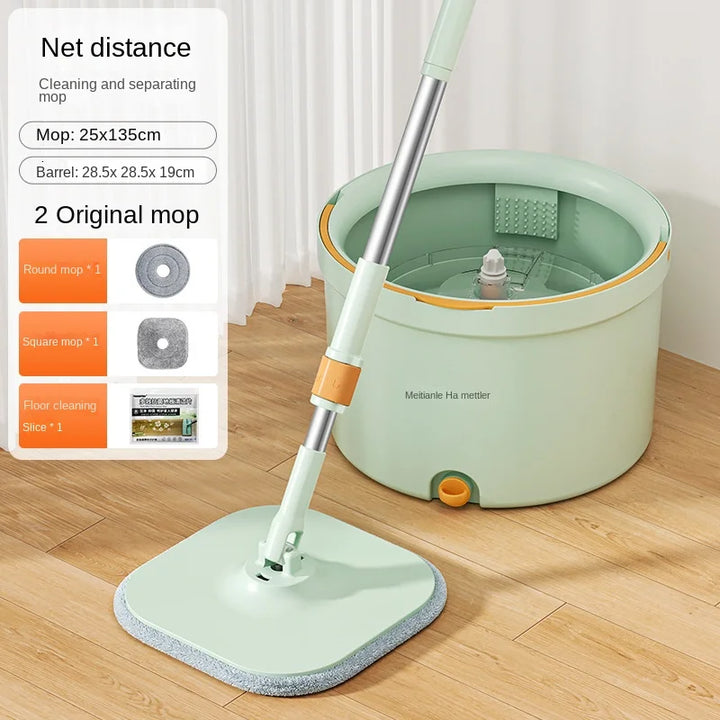 Lisslune | Hands-Free Water Separation Effortless Cleaning Electrostatic Mop