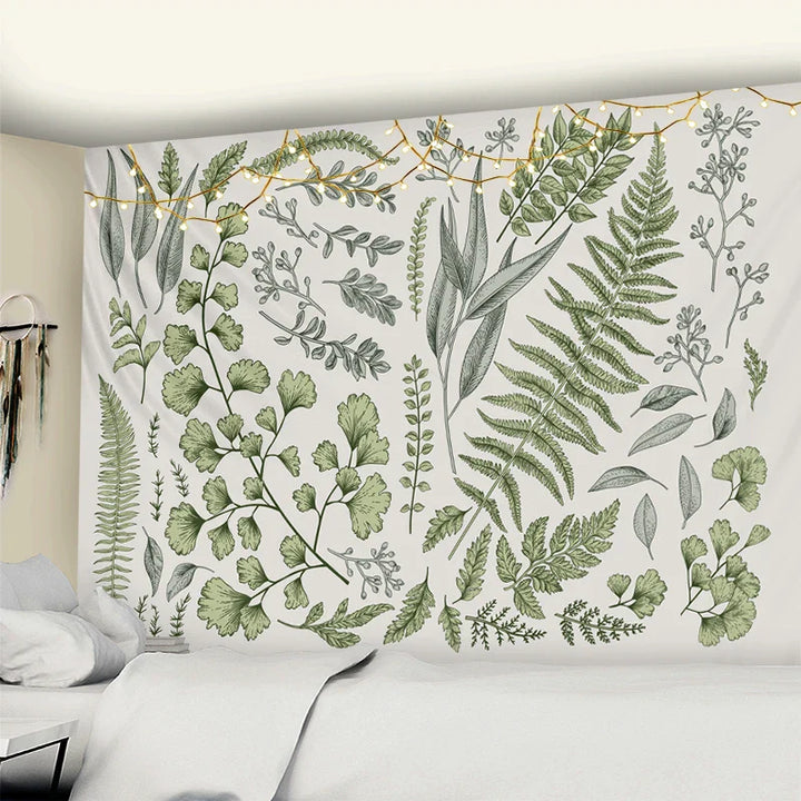 Lisslune | Ferns Nature Wall Tapestry