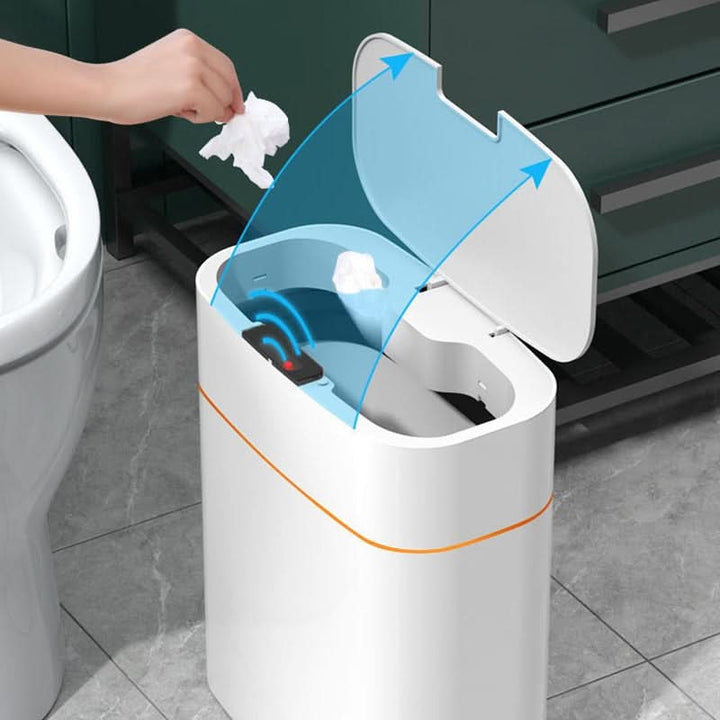 Lisslune | 13L Smart Trash Can with Infrared Sensor and Lid