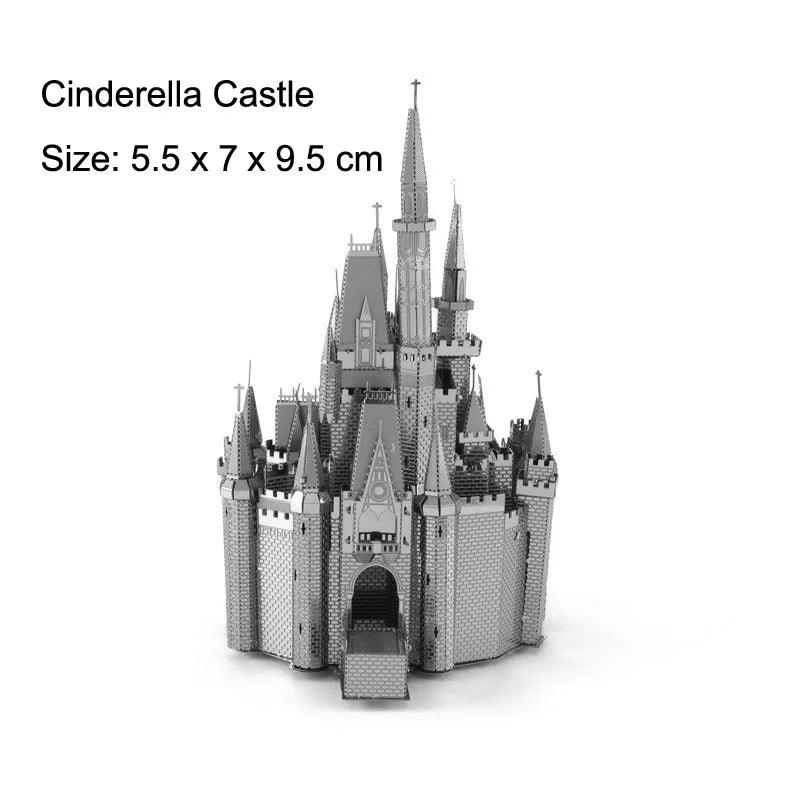 Lisslune | Global Landmark 3D Metal Puzzle Set: Construct and Explore Iconic Structures