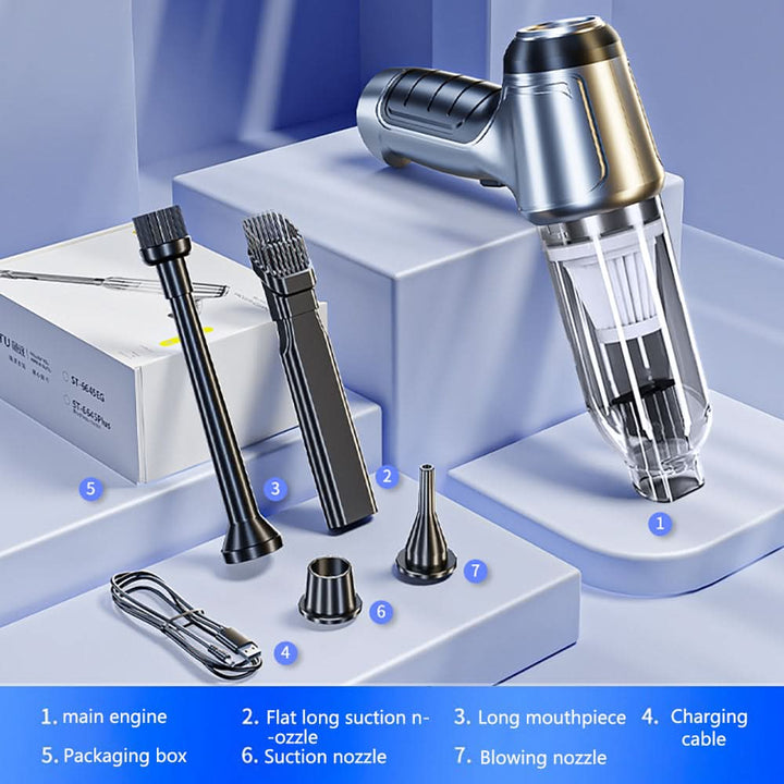 Lisslune | TurboClean Go – Handy vacuum cleaner for on the go & at home