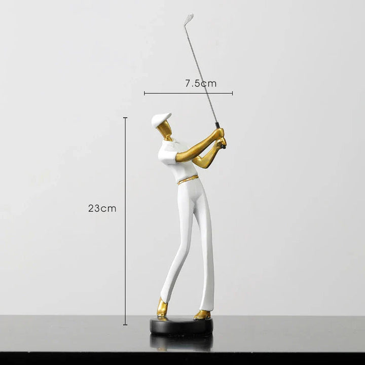 Lisslune | TeeStance - Elegant Golf Pose Sculpture