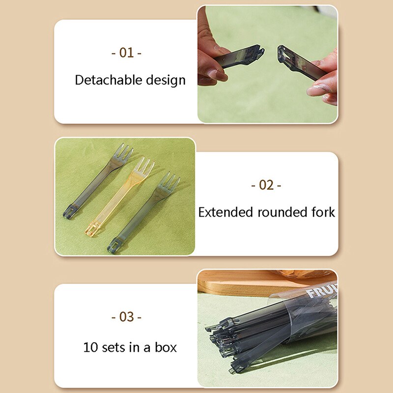 Lisslune | Detachable Travel Double Fork