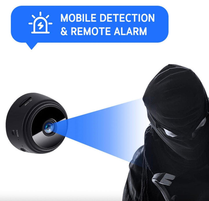 Lisslune | Wireless Mini Night Vision Camera with Magnetic Mount for Home Security
