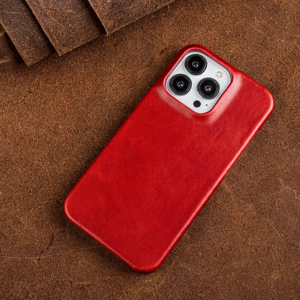 Lisslune | RoyalLeather: Luxurious, handmade case made of genuine cowhide leather for the iPhone