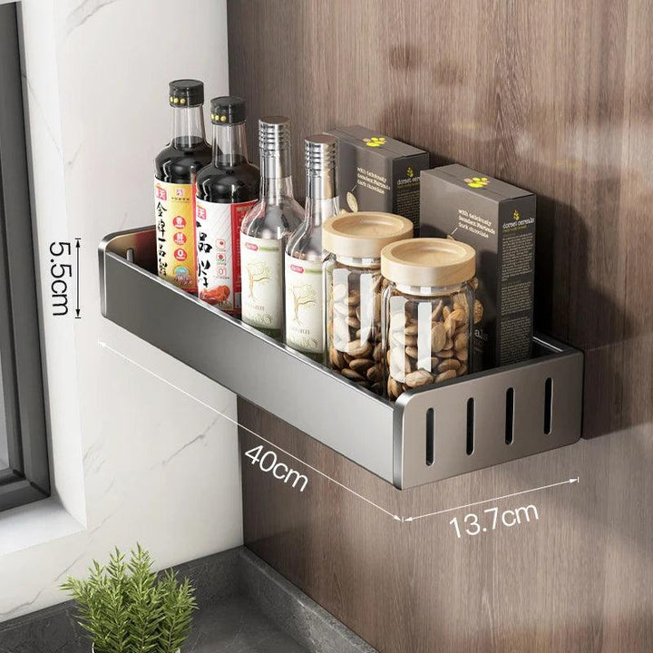 Lisslune | Space-saving aluminum kitchen shelf system