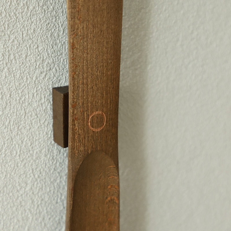 Lisslune | Wood long handle magnetic shoehorn