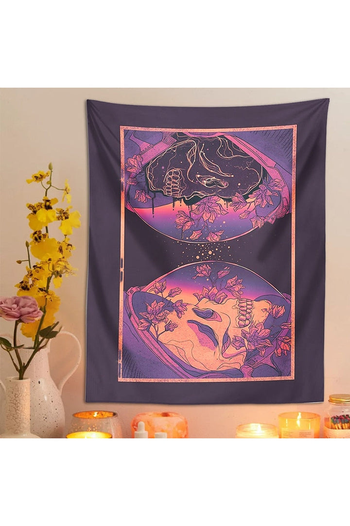 Lisslune | Connections Psychedelic Tapestry