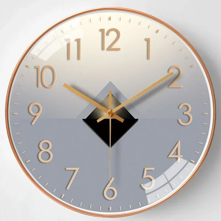 Lisslune | SilentTime - Digital Wall Clock in Classic Style - 8 Inch