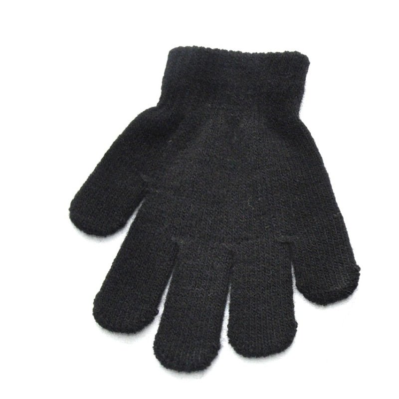 Lisslune | Toddler Wool Gloves with Individual Fingers (3-6 Years)