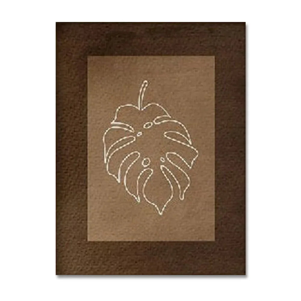Lisslune | Line Canvas Poster