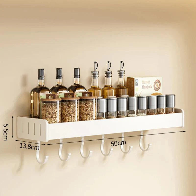 Lisslune | Space-saving aluminum kitchen shelf system