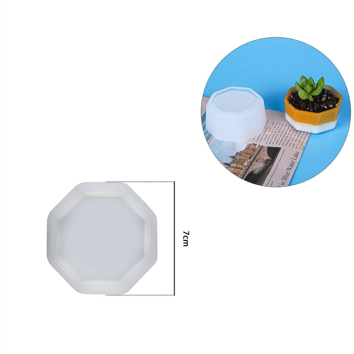 Lisslune | Silicone mold set for creative candle jars and flower planters