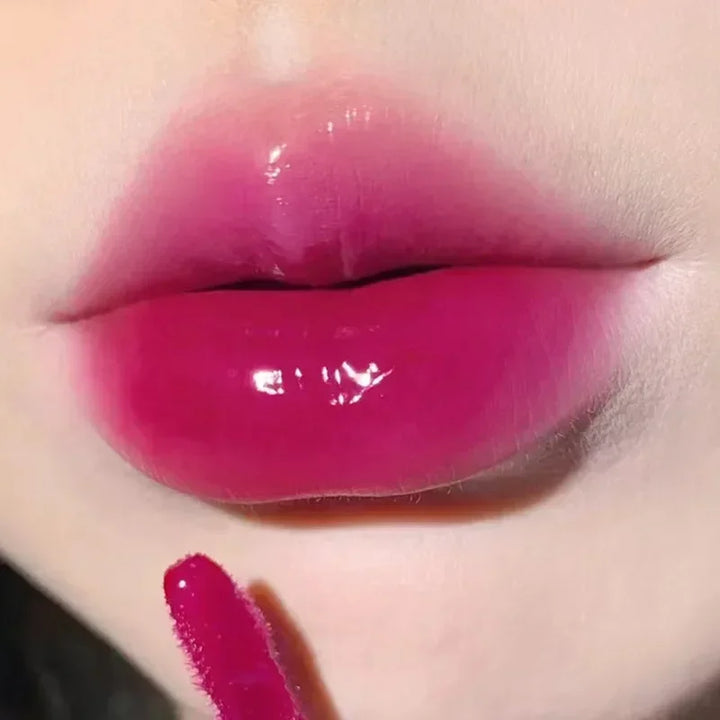 Rynx | Mirror Moisture Lip Jelly Long-lasting Transparent Jelly Black Tea Brown Lipstick Liquid Lipstick Lips Korean Makeup Cosmetics
