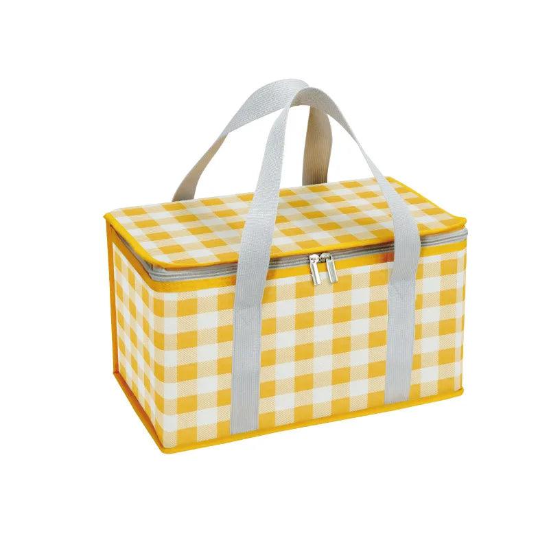 Lisslune | Stylish Outdoor: Versatile Waterproof Picnic Handbag with Easy Cleaning Features