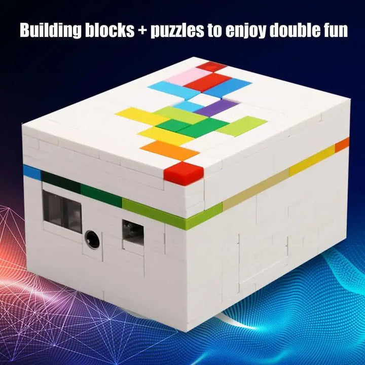 Lisslune | Mystery Lock 3D Brain Teaser Puzzle Box for Adults - Complex Challenges with Hidden Compartments