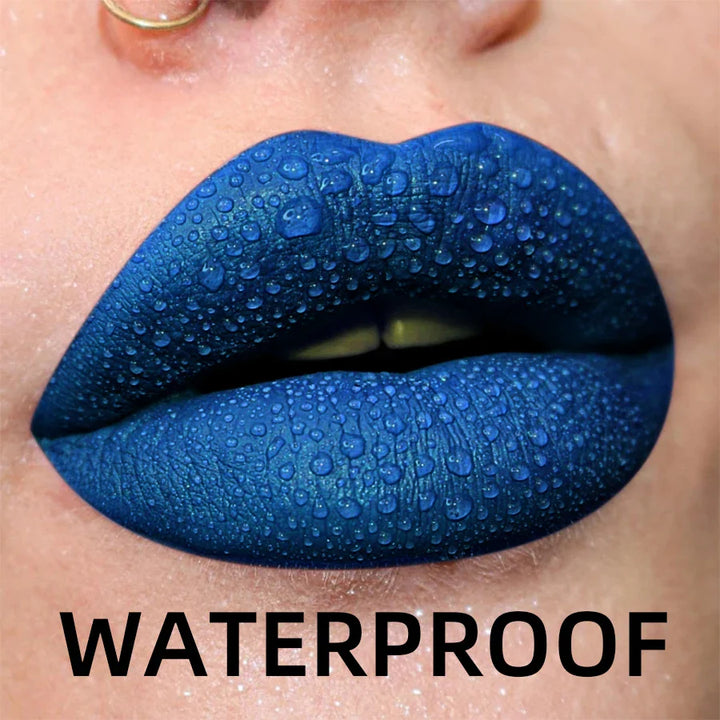 Rynx | Velvet Matte Lip Glaze Liquid Lipstick Beauty Lipstick Blue Nude Lip Color Waterproof Lip Tint Makeup For Women Lip Oil