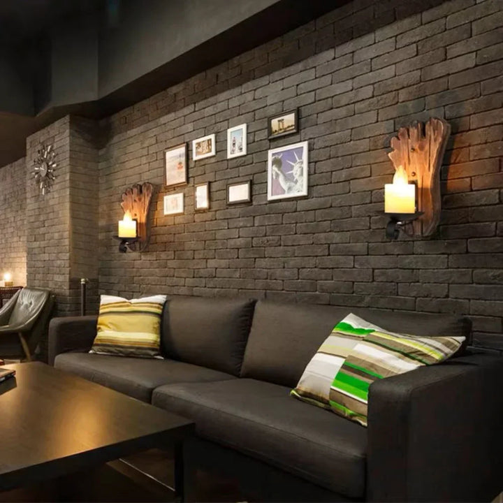 Lisslune | Retro Lantern Lamp Industrial Lantern Wall Light