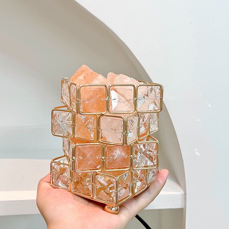 Lisslune | Crystal Room Mood Ambient Geo Shimmer Cube Light