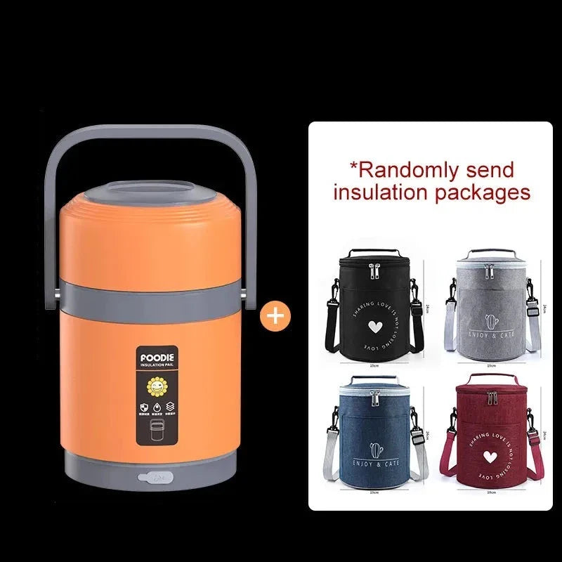 Lisslune | LunchJoy | Electric Lunchbox | Heats constantly | Enjoy healthily