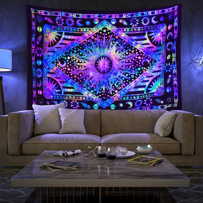 Lisslune | Colorful Glowing Luminous Tapestry