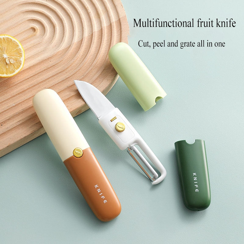 Lisslune | 3in1 Mini Portable Peeling Knife