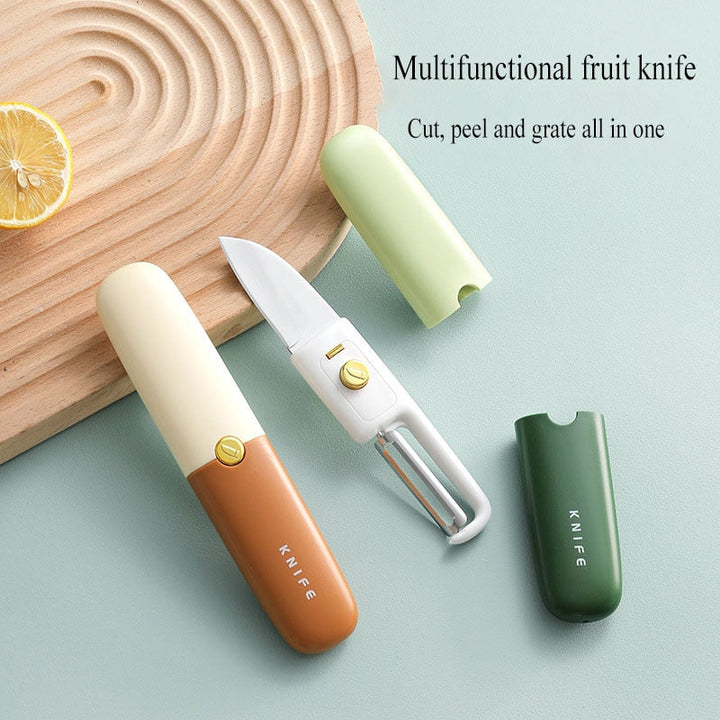 Lisslune | 3in1 Mini Portable Peeling Knife