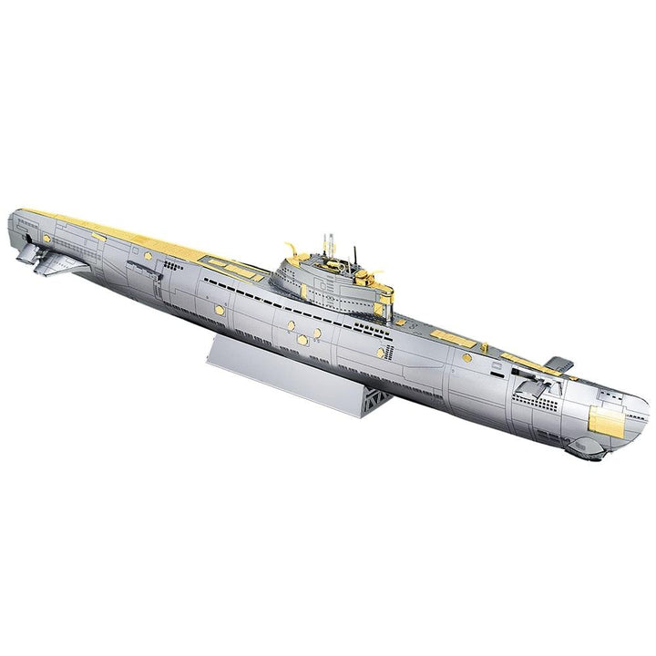 Lisslune | Ocean Explorer Metal Submarine DIY Assembly Kit for Teenagers