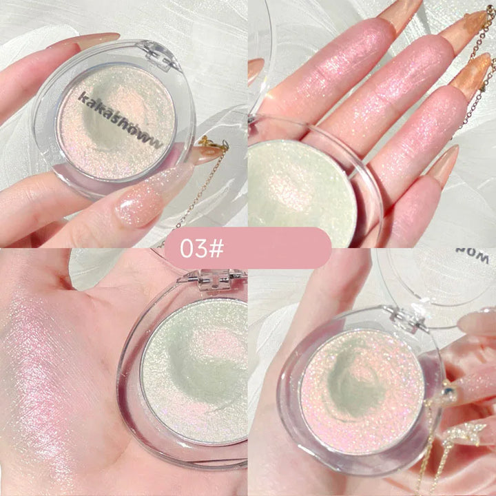 Rynx | Highlighter Powder Diamond Polarization Fairy Powder Shimmer Water Light Contour Face Body Illuminator Make-up Cosmetics